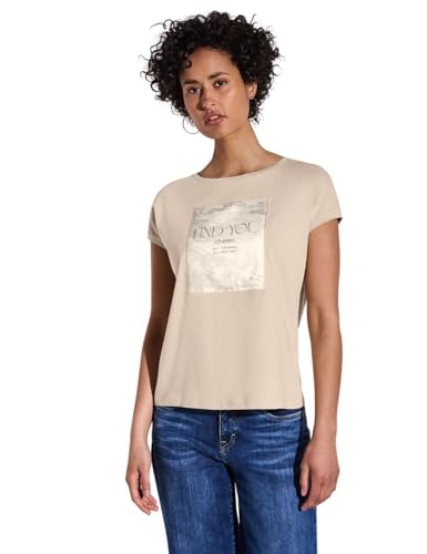T-Shirt Street One Femme Finir avec les Basiques Ennuyeux Satin
