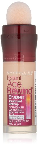 Maybelline New York Instant Age Rewind Eraser Treatment Makeup, Classic Ivory, 0.68 fl. oz.