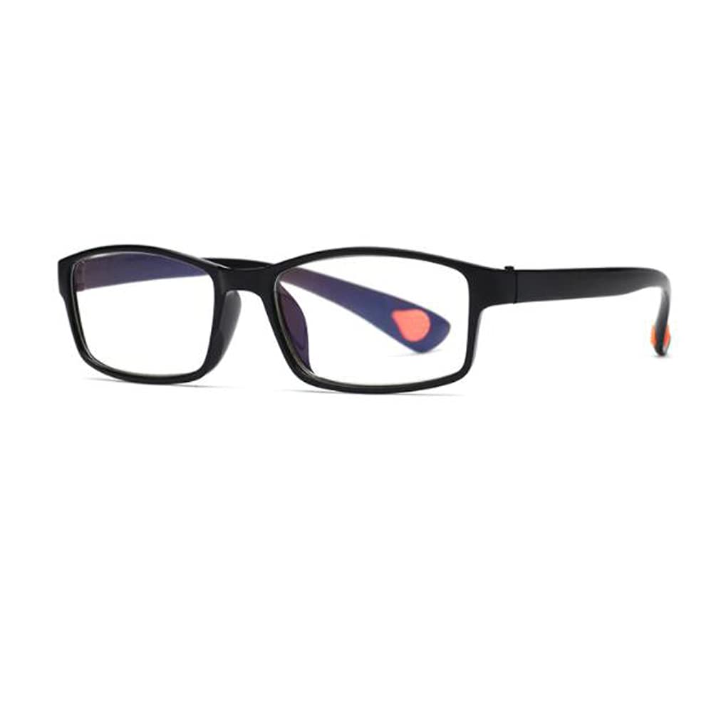 Weloveushop Silicone Anti-skid Blue Film Resin Reading Glasses for Middle-aged and Elderly
