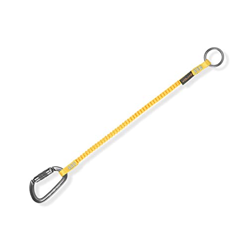 DoMyfit Anti-Verlust-Seil Elastisches Seil Hochhöhenwerkzeug Ausgestattet Anti-Fall Teleskopseil Hängeschnalle für Bergsteigen Kletterausrüstung Cover