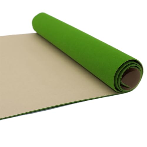 CWBPING 41x100cm(16.1x39.3inch) Landscape Grass Mat for Model Train Paper Scenery Layout Lawn Diorama Accessories
