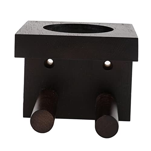 GALPADA 1Pc Durable Wooden Baseball Bat Display Rack Multifunctional Hockey Stick Support Natural Texture Holder for Autographed Bats Present for Baseball Lovers