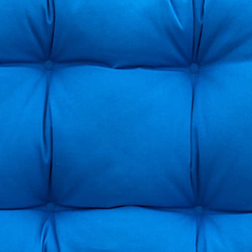 Image of QILLOWAY Outdoor Chaise Lounge Cushion 74x22x4 Inch, Waterproof Weather Resistant Replacement Pad for Patio Pool Furniture, Marine Blue