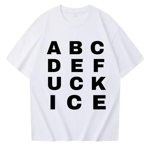 Anti-ICE Protest Tee Abolish-ICE Shirt Unisex T-Shirt White