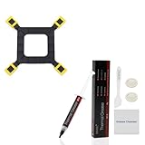 GENNEL Adjustable Motherboard Backplate for Intel LGA 775 1150 1155 1156 1200 1366 1700 with 12.8W/mK GT-X CPU Thermal Paste 6g