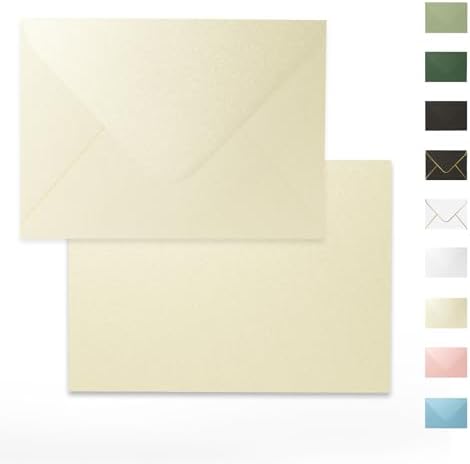 Darling Souvenir A7 Kraft Sobres Invitación (5 1/4 X 7 1/4