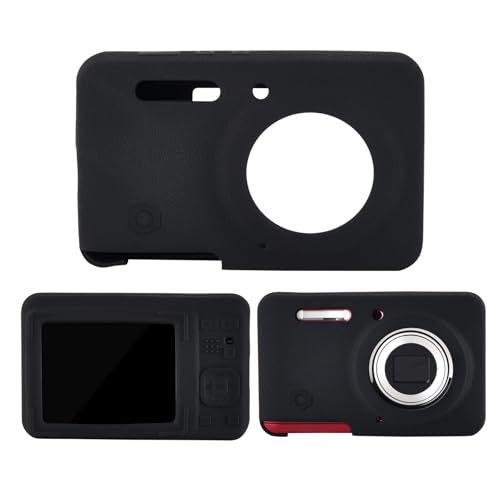 Funda ultra delgada para cámara Kodak FZ55 en silicona negra miniatura 1
