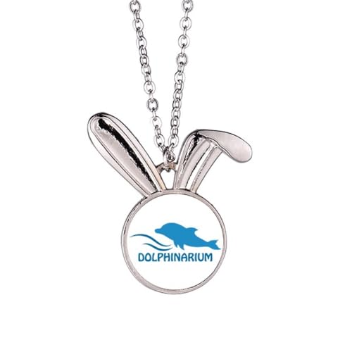 Collier dauphin Blue Ocean en argent avec son pendentif marin elegant