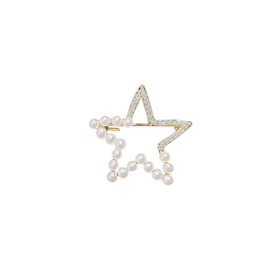 carl vinson Women's Five Pointed Star Brooch Pin Lapel Corsage Clothing Accessory-picture-12
