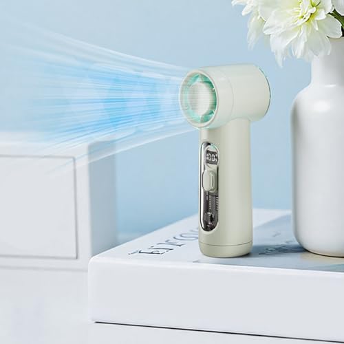 Ventilateur portable USB rechargeable 5 vitesses et écran LED
