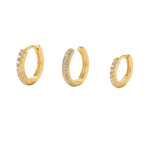 Boucles d'oreilles argent 925 femme anti-allergie avec earcuffs tendance