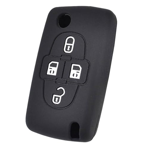 Coque de protection pour clé remplacer boîtier cassé Peugeot 1007 télécommande usée