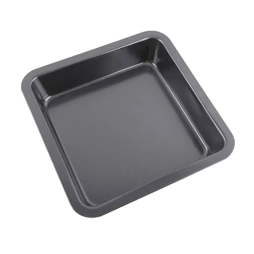 SOLUSTRE 1Pc Non Stick Square Baking Pan Plate for Pizza and Bread Easy to Clean Bakeware for Home and Restaurant Use