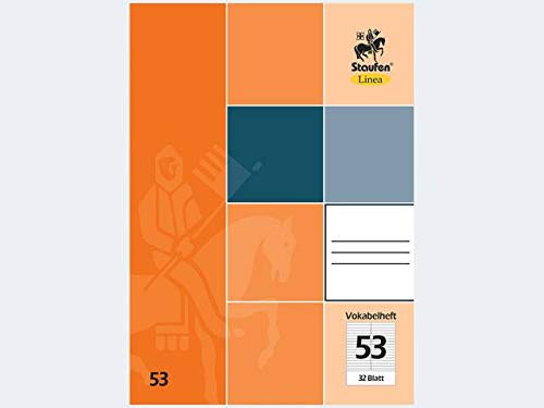 Preisvergleich Produktbild Vokabelheft LINEA DIN A5, liniert mit Mittellinie, 32 B