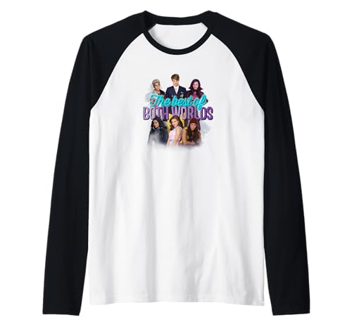 Disney Descendants Both Worlds Raglan fini les t-shirts inconfortables pour vos loisirs
