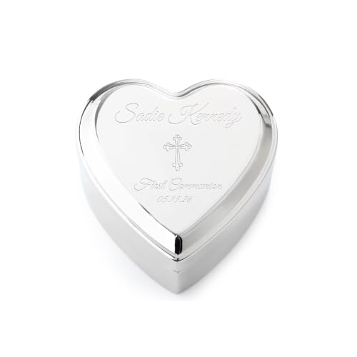 Personalized Heart Jewelry Box
