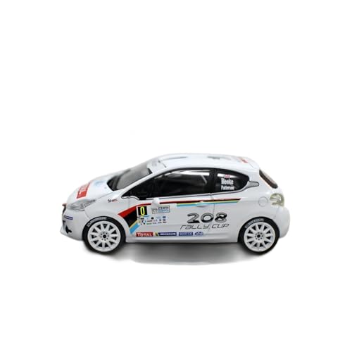 Modèle Moulé Peugeot 208 Course 1/43 | Réplique Haute Fidélité en Métal de Collection