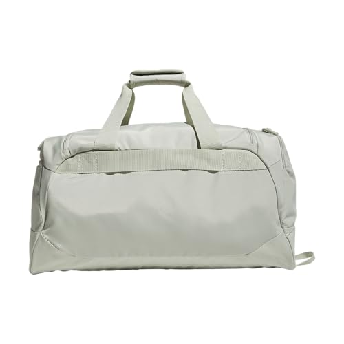 Image of adidas Defender 5 Duffel Bag for Sports, Gym and Travel, Halo Green /Silver Green, OSFA