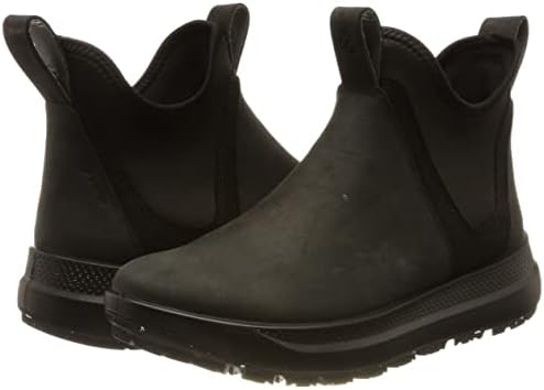 ECCO Women's Solice Gore-TEX Waterproof Chelsea Boot, Black Nubuck, 6-6.5 | Image 6