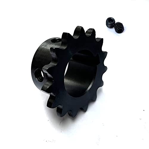 #35 Roller Chain Sprocket B Type 1" Bore Rust Prevention Hardened 15 Tooth