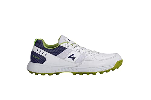 Image of SEGA Predator Cricket Shoes by Star Impact Pvt. Ltd. (White Green, Numeric 6)