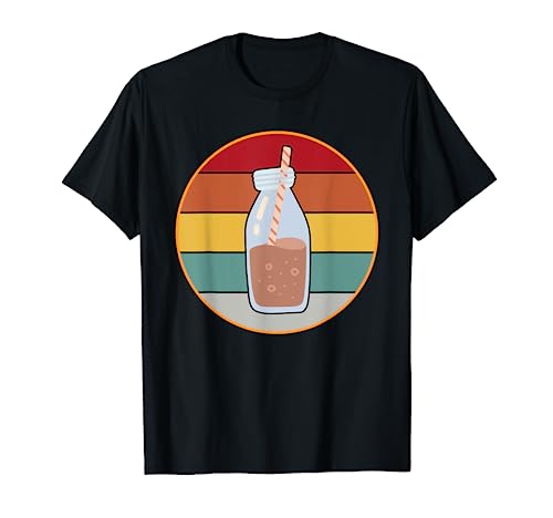 Retro Chocolate Milk Bottle Apparel T-Shirt