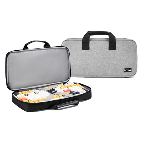 Growalleter Keyboard Case Tastatur-Tragetasche 87–98 Tasten