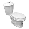 Renovators supply sheffield elongated bathroom toilet 295d x 1875w x 3175h white slow close dual flush 2 piece toilet  urban country home decor