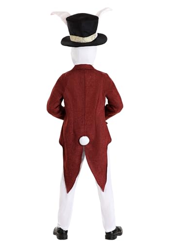 Disfraz Conejo Blanco Alice In Wonderland para Niños miniatura 3