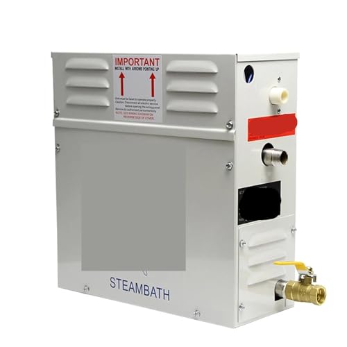 サウナストーブ サウナスチームジェネレーター 家庭用スチームメーカーマシン サウナバス スチームシャワー デジタルコントローラー ミスト製造機 、高出力(15K 38)