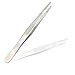 PRECISE CANADA: INDUSTRIAL TWEEZERS FORCEPS STAINLESS STEEL FOR JEWELRY-MAKING, NAIL, LABORATORY WORK 8 INCHES LENGTH