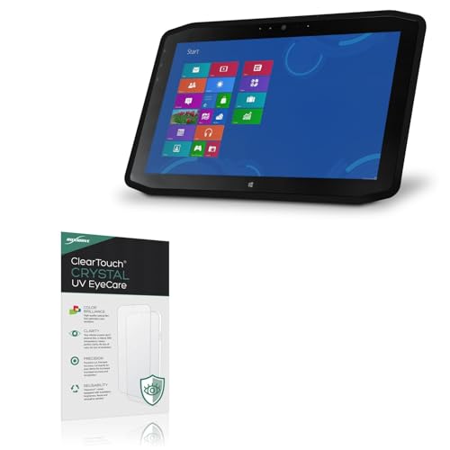 BoxWave Screen Protector Compatible With Xplore Technologies XSlate R12 - ClearTouch Crystal Anti-UV EyeCare (2-Pack), Filters out Harmful Blue Light Reduce Fatigue