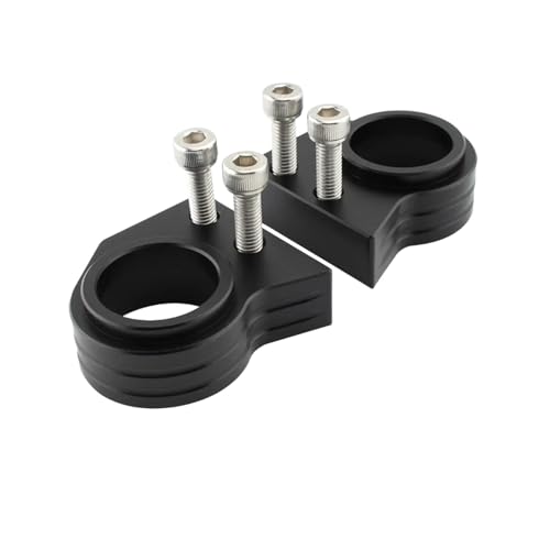 Adaptateur de rehausseur guidon moto 20mm alu noir pour Kawasaki ZZR400 ZZR600
