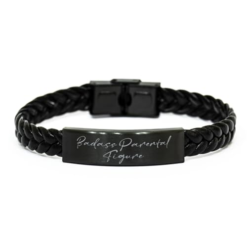 Badass Parental Figure Gift for Her Women Braided Bracelet Funny