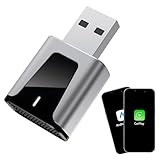 CarPlay sans Fil, Adaptateur Cle CarPlay Voiture, Android Auto sans Fil, USB/Type-C Plug &...