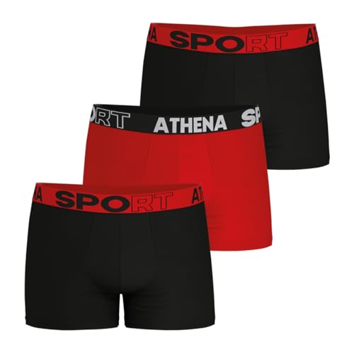 Boxer Athena para hombre calzoncillo comodo de algodon elastico 2
