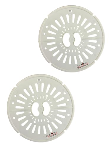 Dryer Spin Cap/Saftey Cover/Spinner Safety Cover/LID for LG 6kg/6.5kg/7kg Semi Automatic Washing Machine Match Size (Size- 9.5Inch/24.5cm) (Pack of 2 Pcs) (LG 9.5 inch)