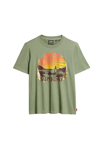 T-shirt Superdry Travel Souvenir Femmes
