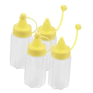 Hoement Knijp Sausfles Knijp Flessen Saladesaus Flessen Jam Knijpfles Olijfolie Flessen Knijpflessen Bewaarflessen Huishoudelijke Knijpkruidenflessen P.p Rood