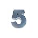 Euro Tins Numeric cake pan 35cm birthday cake tin number five 5 large 14" cake mold