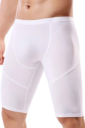 MIZOK Men's Compression Running Shorts Quick Dry Yoga Tight Seamless Training Gym Workout Baselayer3