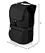PICNIC TIME Zuma Backpack Cooler, Modern Backpack Cooler with 20-Can Capacity, Fully Insulated Hiking and Outdoor Lunch Bag with Water Resistant Interior, Pockets, Padded Straps, (Black)