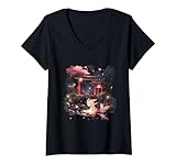 Photo Gallery donna axolotl t con santuario giapponese axolotl maglietta con collo a v Photo Gallery donna axolotl t con santuario giapponese axolotl maglietta con collo a v