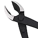 Oumefar 8, 1 Zoll Manganstahl Manueller AST Konkavschneider Garden Bonsai Cutter Tool Astschneider Scharfe Klinge Konkave Wurzelschneider mit runder Kante