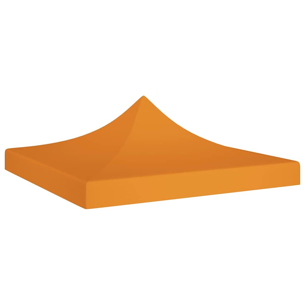 Canditree 2.9x2.9 m Gazebo Top Cover Replacement, Gazebo Canopy Roof, Party Tent Roof UV-resistant (Orange)
