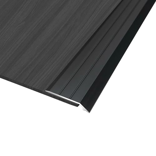 ZZLQIAN Aluminium Carpet Cover Strips - 2Pack 90cmDoor Floor Bar - Tile/Laminate/Lino/Wooden Floor to Vinyl or Carpet Transition Strip- Doorway Threshold Bar/Ramp Edging Trim