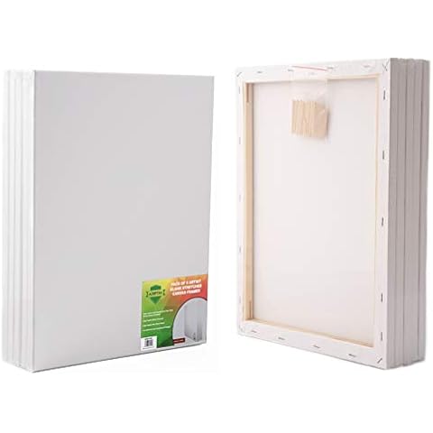 ADEPTNA Pack of 5 Artist Canvases Cover
