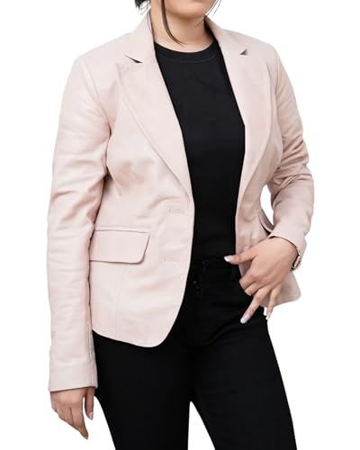 Blazer for Women | Women's Leather Blazer Real Leather Ideal for Business Outfits Sleek and Sophisticated Style2