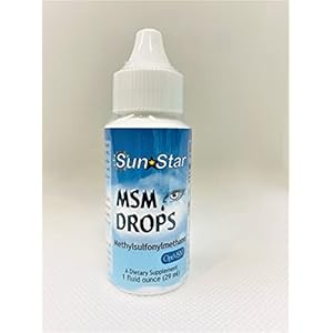 Sun Star Organics MSM Drops (1 fl oz)