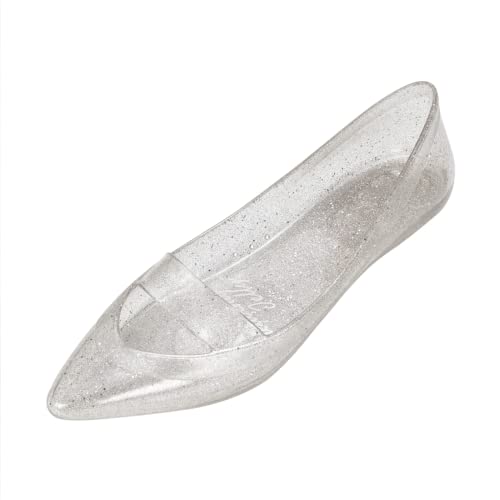 Image of Sleek /Pointed Toe Dress Slip on Jellies, Ballet flats /Jelly Sandal Shoes for Women